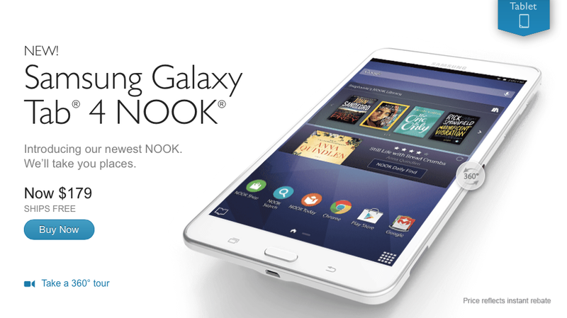 Samsung und Barnes & Noble arbeiten zusammen, um das Galaxy Tab 4 NOOK zu entwickeln