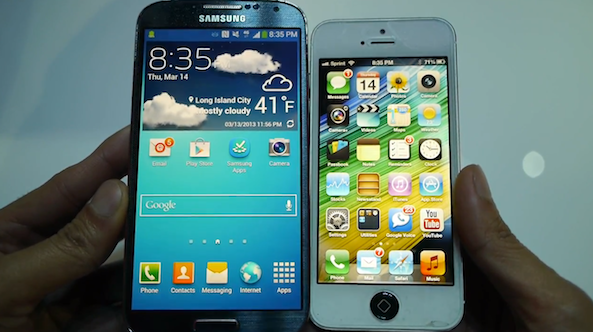 Ist das Galaxy S4 wirklich doppelt so schnell wie das iPhone 5?