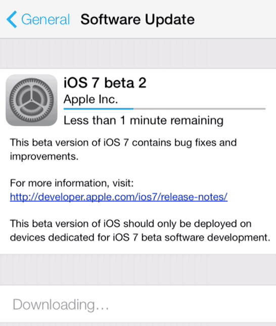 iOS 7 Beta 2 veröffentlicht: iPad-Unterstützung und andere Funktionen