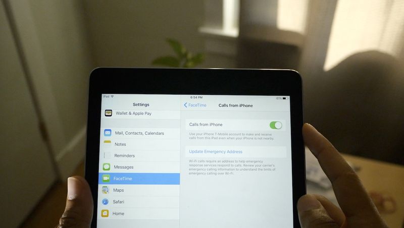 Telefonieren Sie auf Ihrem iPad, auch wenn Ihr iPhone ausgeschaltet ist