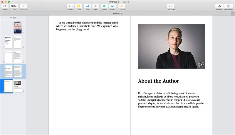 So erstellen Sie ein Buch in Pages auf Mac und iOS