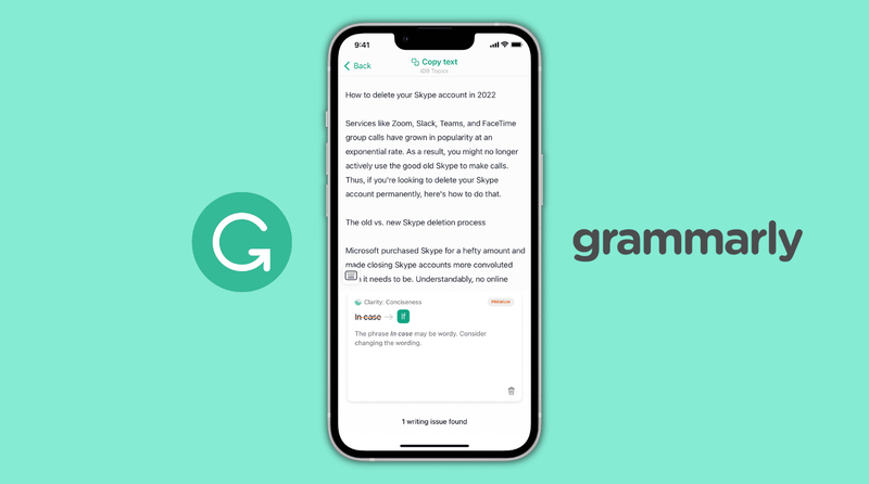 So verwenden Sie Grammarly auf dem iPhone – Schritt-für-Schritt-Anleitung