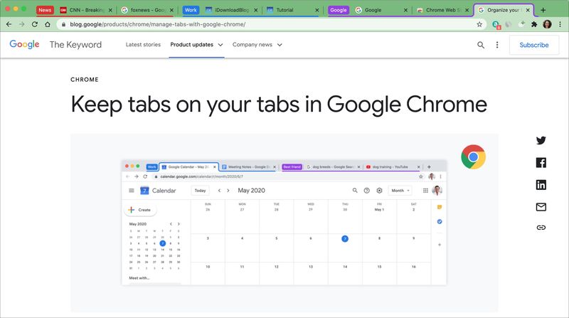 So verwenden Sie Tab-Gruppen in Google Chrome zum Organisieren von Tabs