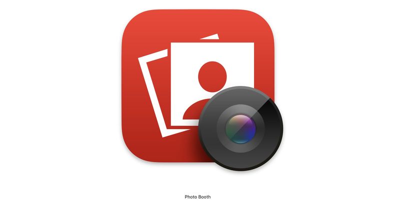 Photo Booth-App-Symbol auf dem Mac