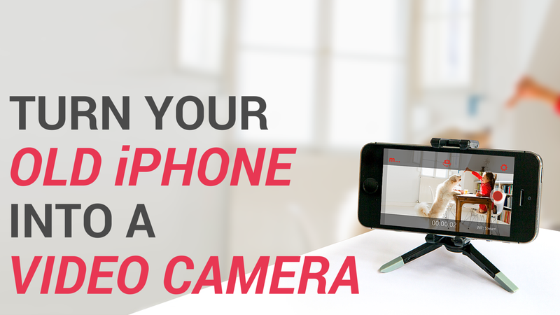 Verwenden Sie Ihr altes iPhone als Heimüberwachungskamera