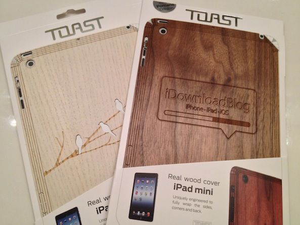 iPad-Hüllen aus Holz: Toast gestaltet das iPad Mini neu und fügt es hinzu