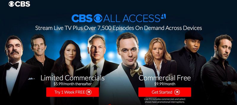 CBS All Access stärkt seine Persönlichkeit mit 3.500 Episoden und neuen Filmen