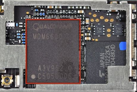 Der Verizon iPhone-Chipsatz: Kompatibel mit GSM und CDMA