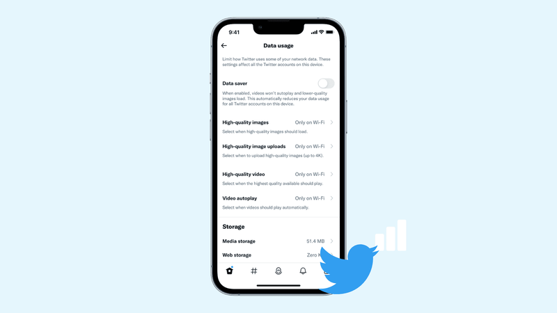 So reduzieren Sie die Nutzung mobiler Daten in der Twitter-App