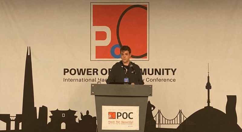 Luca Todesco spricht auf der POC2019: Entdecken Sie die Identitäten und Pläne des checkra1n-Teams