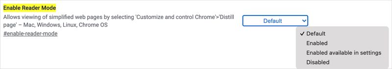 So aktivieren Sie die Reader-Ansicht in Chrome auf dem Mac