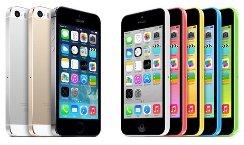 Beliebte Farben für iPhone 5s und 5c: Space Grau und Blau