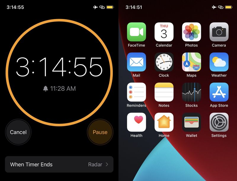 StatusBarTimer: Platzieren Sie den aktiven Timer Ihres iPhones in der Statusleiste