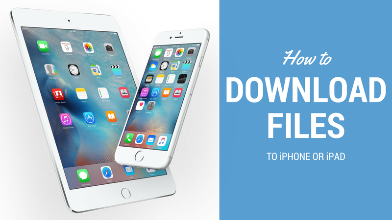 Laden Sie Dokumente und Dateien auf iPhone und iPad herunter