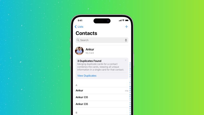 So finden und löschen Sie doppelte Kontakte auf dem iPhone in iOS 16