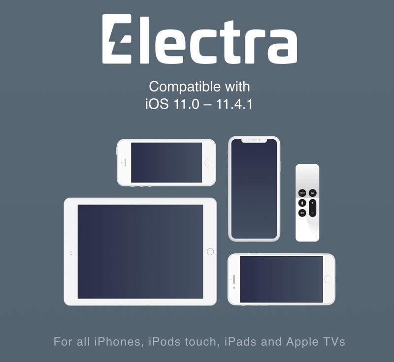 Jailbreak Electra iOS 11 auf v2.0 aktualisiert