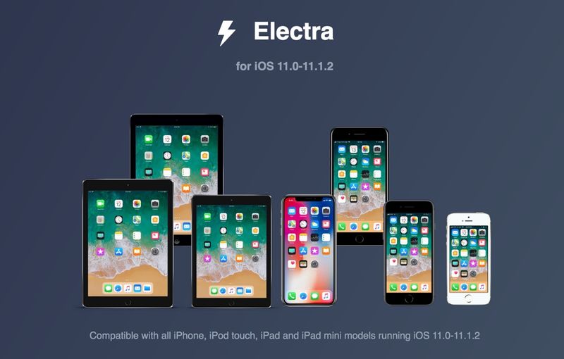 Offizieller Start von Electra Jailbreak für iOS 11.0-11.1.2