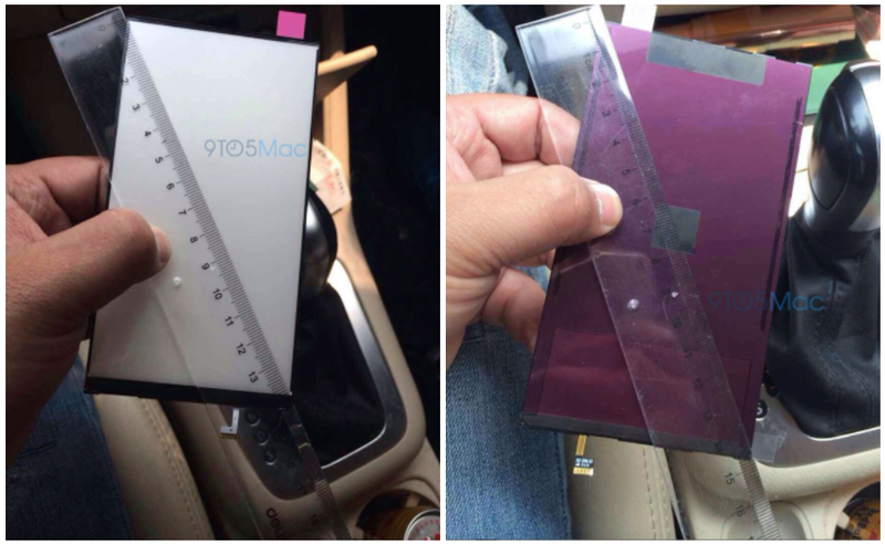 Das 5,5-Zoll-iPhone 6: Fotos der LCD-Oberfläche