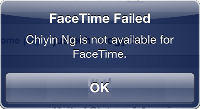 Fix: FaceTime fehlgeschlagen – xxx ist für FaceTime nicht verfügbar