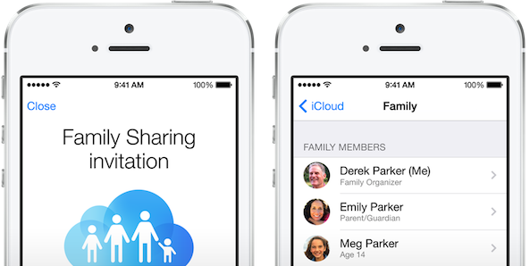 Apple führt Familienfreigabe in iOS 8 ein