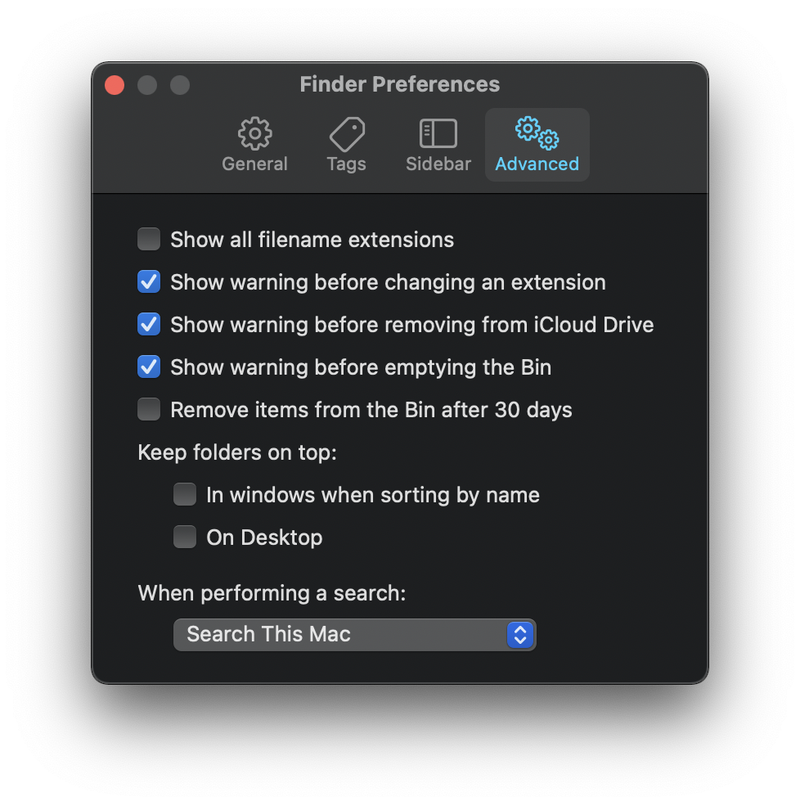 So deaktivieren Sie Warnungen für Dateierweiterungsänderungen auf dem Mac