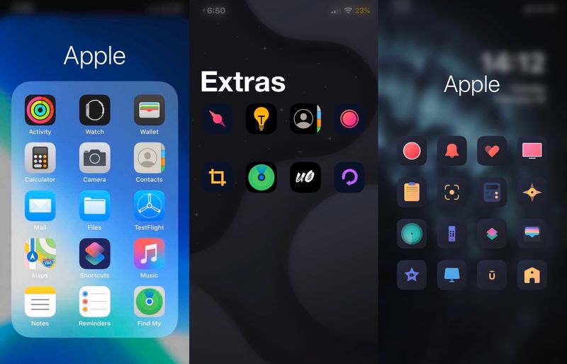 Personalisieren Sie Ihren iOS-Startbildschirm mit Cartella