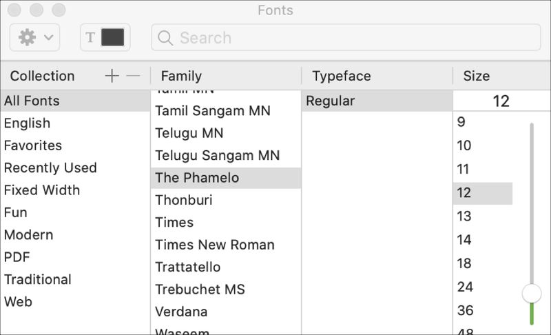 Schriftarten auf Mac-Computern installieren und deaktivieren
