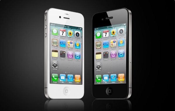 iPhone 4 Schwarz-Weiß