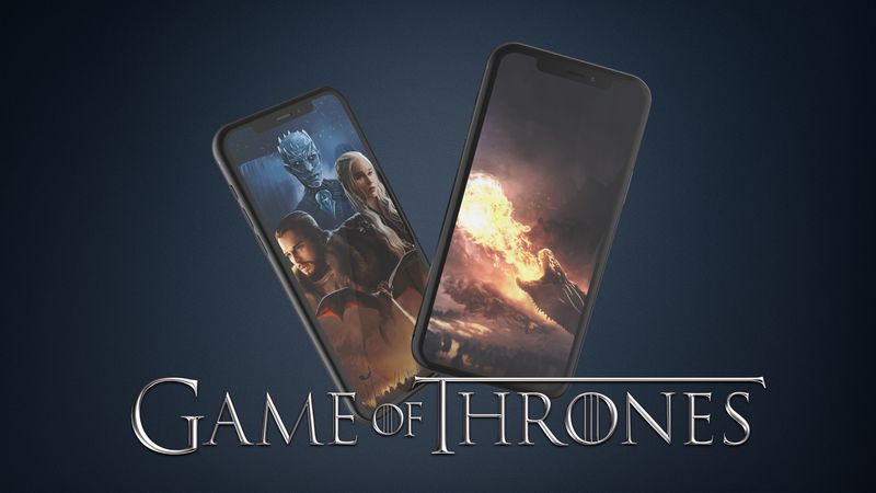 Game of Thrones iPhone-Hintergrundbild: Schlacht um Winterfell