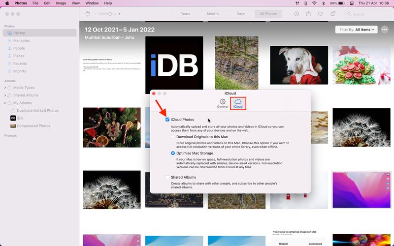 So aktivieren Sie iCloud-Fotos auf dem Mac