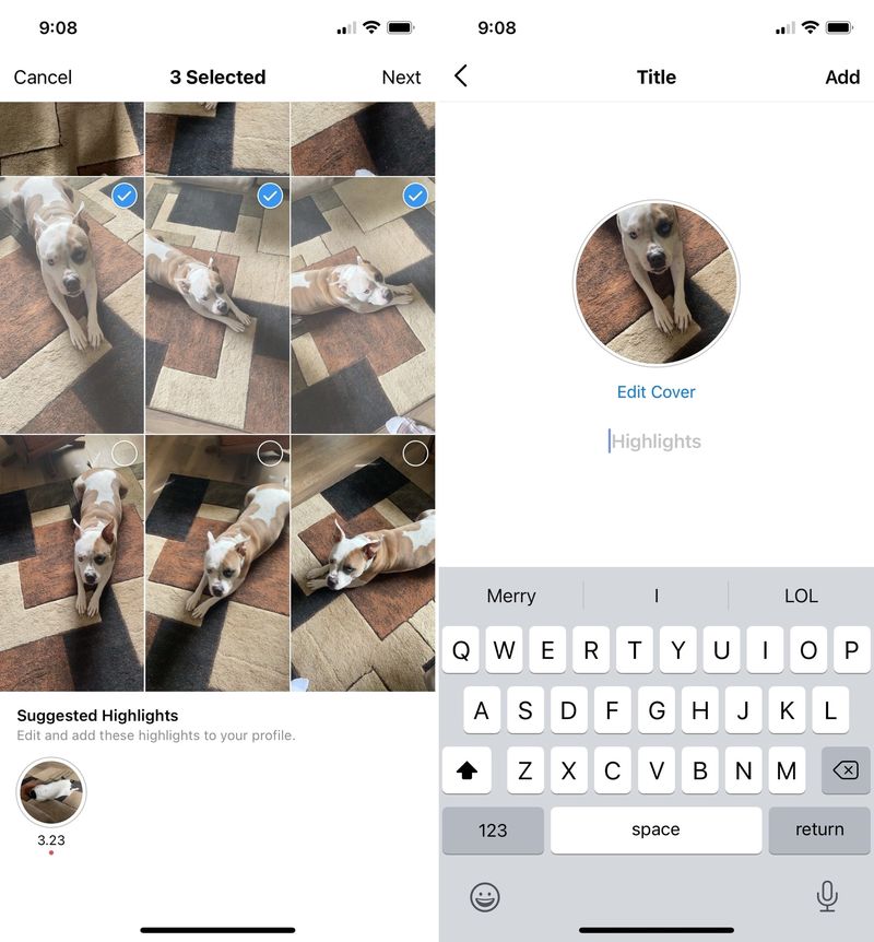 Erstellen Sie ein Instagram-Story-Highlight