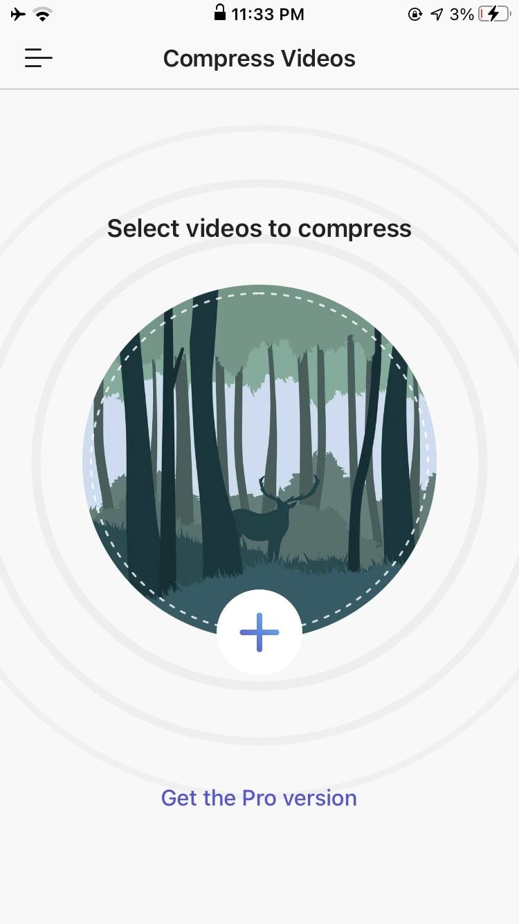 App „Videos komprimieren“ auf dem iPhone