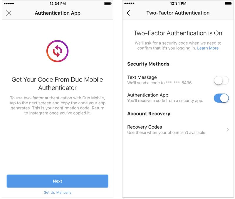 Instagram fügt zur Sicherheit Verifizierungs- und Authentifizierungstools hinzu