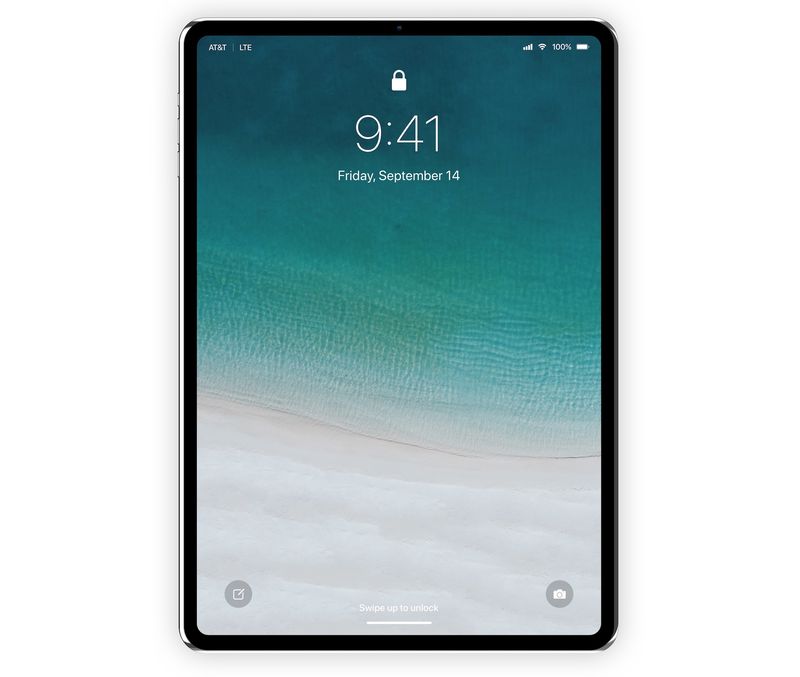 Schauen Sie sich das neue iPad Pro mit dünnem Rahmen und ohne Home-Taste an