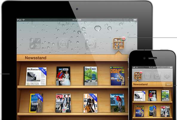 Zeitungskiosk: Holen Sie sich mit iOS 5 Zeitungen und Zeitschriften auf Ihr iPhone