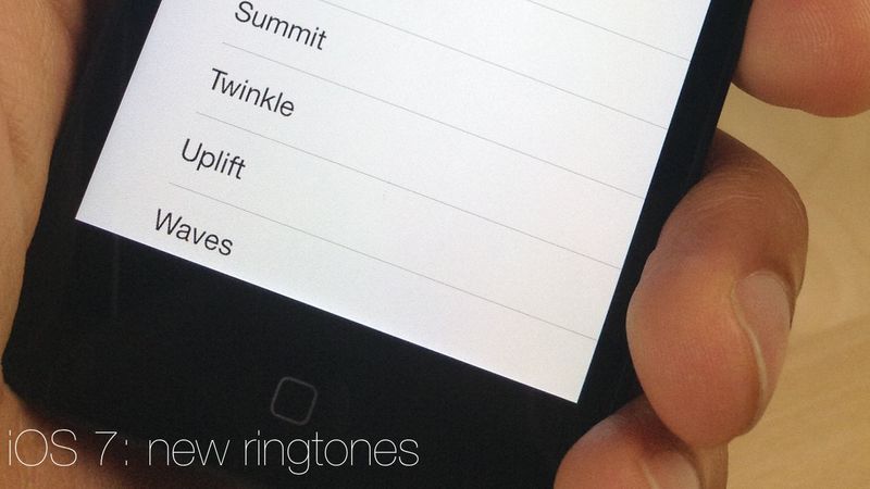 Üben Sie mit den neuen Klingeltönen und Tonalarmen von iOS 7
