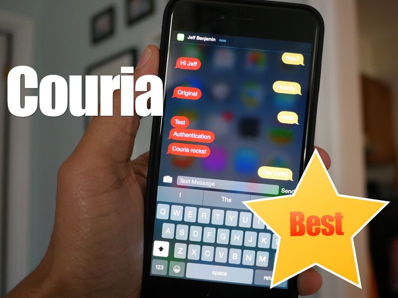 Couria: Die beste Alternative zu BiteSMS für iOS 8.4