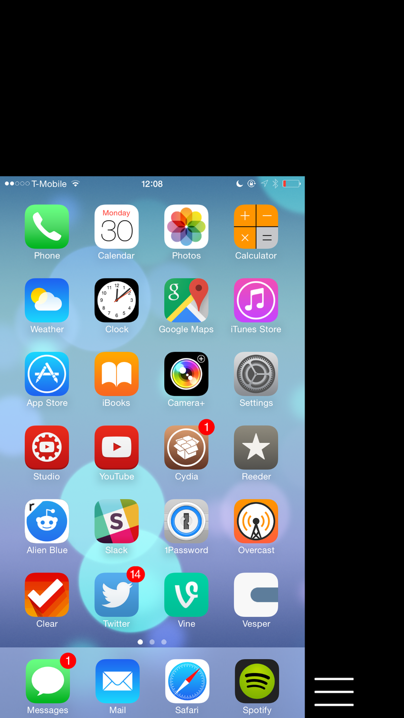 OneHandWizard: Eine einfache und effektive Schnittstelle für iOS