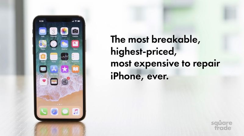 Squaretrade: Das iPhone X ist das zerbrechlichste aller Zeiten