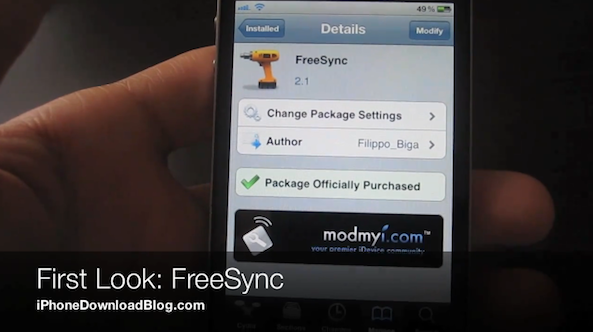 Synchronisieren Sie Ihr iPhone mit iTunes mit FreeSync
