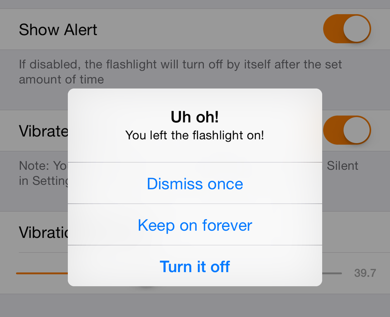 CandleLight: Deaktivieren Sie die Taschenlampe Ihres iPhones nach einem festgelegten Intervall automatisch
