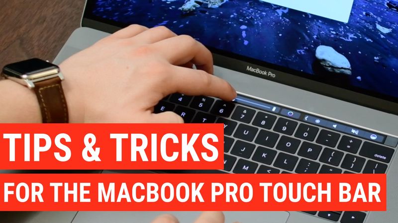 20 Tipps & Tricks für die neue MacBook Pro Touch Bar