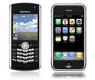 Blackberry versus iPhone: Welches ist die bessere Option?