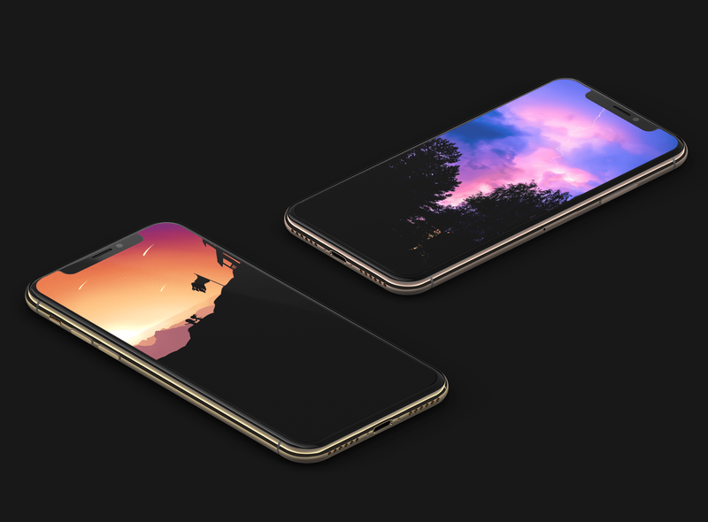 Holen Sie sich die besten OLED-optimierten Hintergrundbilder für das iPhone XS