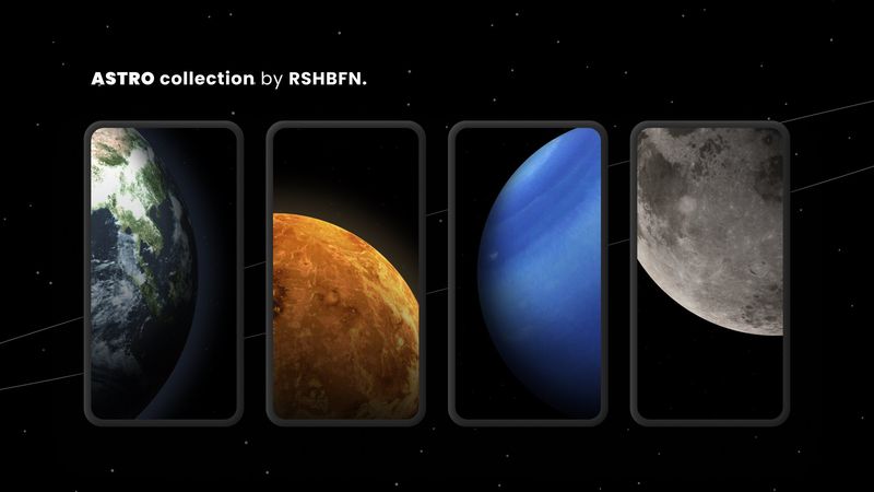Weltraum- und Planeten-Hintergrundbilder für iPhone und iPad
