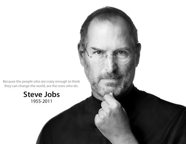 Steve Jobs Tribute-Hintergrundbilder für iPhone 6 und iPhone 6 Plus