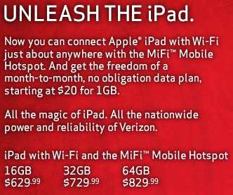 Verizon wird das iPad am 28. Oktober verkaufen | IT-Experte